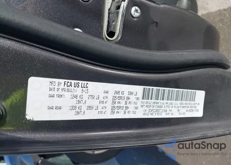 2016 Dodge Journey Crossroad из США, поврежденный, VIN 3C4PDCGB5GT131644